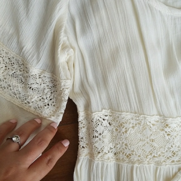 Free People Dream Cloud Daisy Crochet Ivory - Picture 7 of 8
